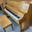 1987 Yamaha P22 studio piano in oak - Upright - Studio Pianos
